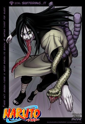 Orochimaru - Orochimaru the villian in naruto anime