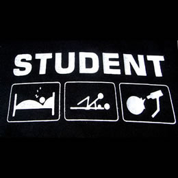 Student life - Student life t-shirt, nice isn't it?