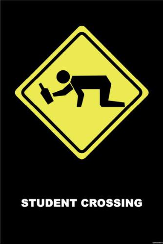 Being a student - often students drink to much...or maybe not enough and they need more.
