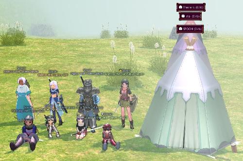 Spoon! - A shot of some of the members of my guild in Mabinogi