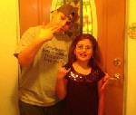 My grandchildren !!!!!! - They are cousins but grew up more sister an d brother they are so close.