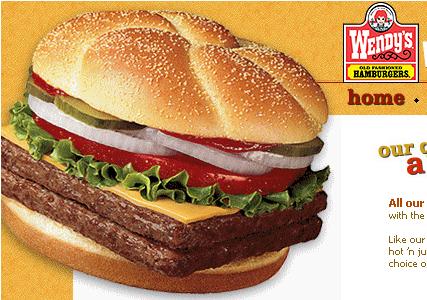 Wendy's Big Classic Double - courtesy of www.hamburgers.ph