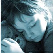 sleepin! - cute boy sleepin wit his teddy!