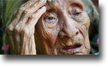 Old woman - just a picture of an old woman 