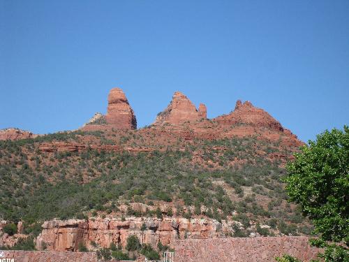 view of red rocks in Sedona, Az - Taken in Sedona, Az while I was visiting
