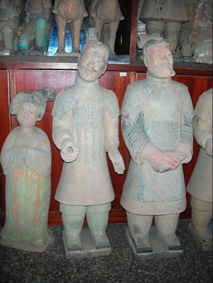 thinking - the museum of emperor QINSHIHUANG terra-cotta warriors and horses