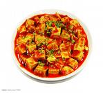 spicy tofu - a dish especially in sichuan