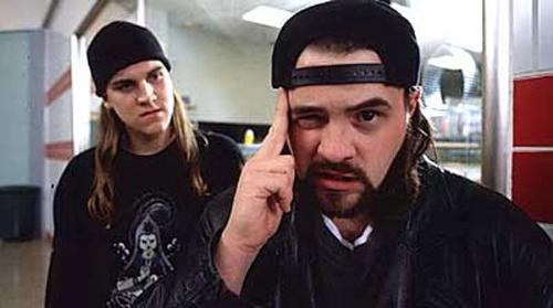 Mallrats - Jay and Silent Bob in Mallrats - the Star Wars mind trick scene