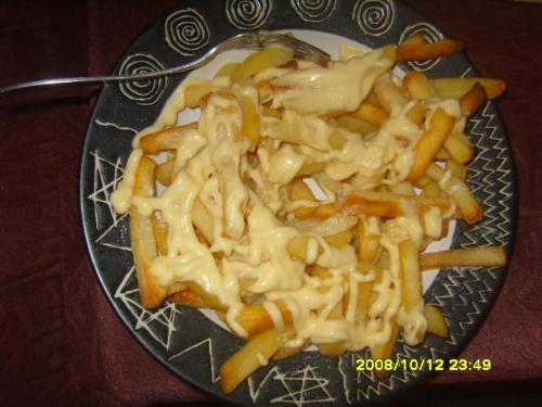 my big bowl of oven chips - my last ever bowl of chips and salad cream before my new diet. i wish lol