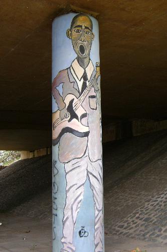 African Graffiti - This is a photo of graffiti African style. This was taken in Durban, South Africa. Violetdreams