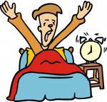 waking up in the morning - this is how to wake up. the proper way to wake up..
