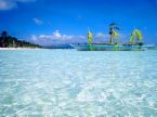 boracay waters - clear blue waters of boracay