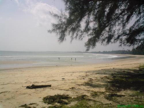 Cherating beach  - Crystal clear water with clean smooth sandy beach. And most importantly, it is not crowded, you could spend your time there quietly.