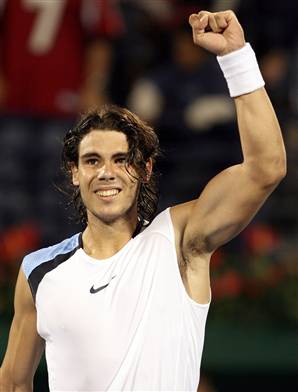 rafael nadal - Nadal went on to win the 2006 French Open again beating Roger Federer in the final. Nadal said he was delighted with the win because: 'Federer is the best player in history - no other player has ever had such quality.'  However, Federer turned the tables on Nadal on the grass of Wimbledon. Nadal had played well to reach the final and managed to take a set off Federer but eventually went down 6-0 7-6 (7-5) 6-7 (2-7) 6-3.