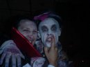 my brother in law mark and the zombie guy - my brother in law mark and the zombie that won the contest for best costume at the halloween do at dixon green last year