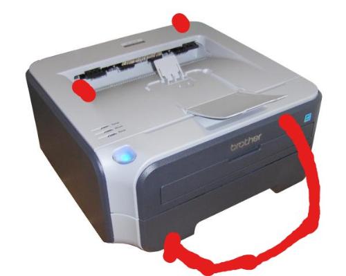 Brother HL-2140 laser printer  - I just received my new Brother HL-2140 laser printer today.