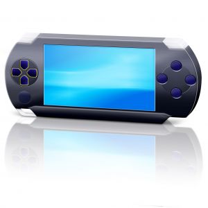 The gaming console - The unique design of portable video games.