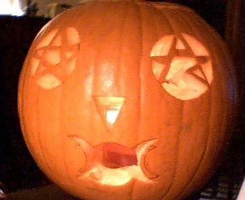Last years pumpkin - My halloween pumpkin from last year