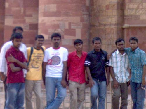 group 11 - my friends in delhi enjoying our life
