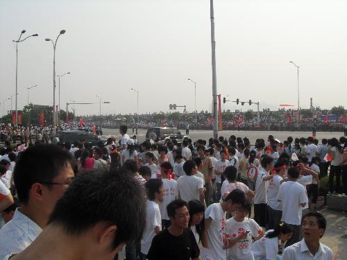 The Olympic torch relay III - I love the Games,I love Beijing.