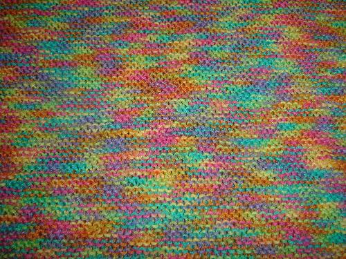 Multi-Colored Afghan - Project that took months to complete for our soon to be born grandbaby.