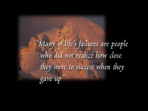 Great Theme for failure - its so near to success