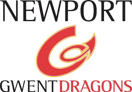 Newport Gwent Dragons Rugby Logo - Newport Gwent Dragons 	Newport, Wales