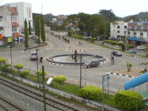 Road of Kuala Lipis - Kuala Lipis is a very very small town....