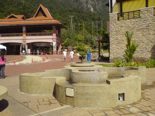 Langkawi cable car park - here is langkawi cable car park... in front of this is cable car station.