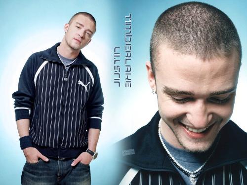 Justin Timberlake - Justin Timberlake in black tee's