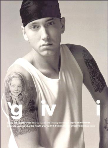 Eminem - Eminem tatoo