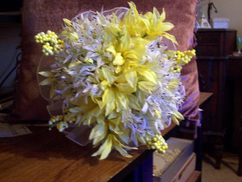 Bride's maids' bouquet - My sister's bride's maids' bouquet.