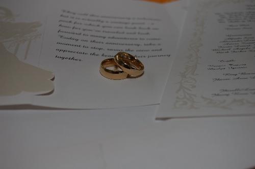 wedding ring - wedding is so sacred symbolizes by our wedding ring.Since our Ring is round, it has no end, just like the dream of every couple. I just pray that our love will goes beyond this life,but through eternity.