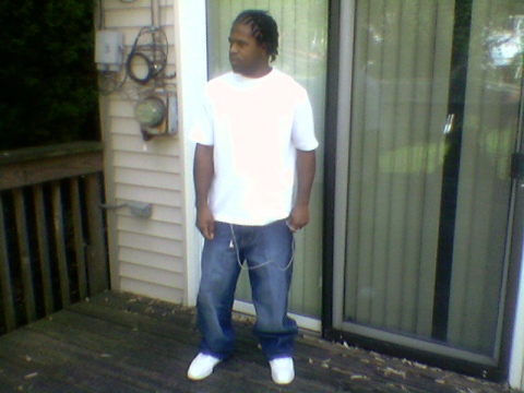 Tryna B Xtra Cool! - My girl takin pics of me after she did my hair.