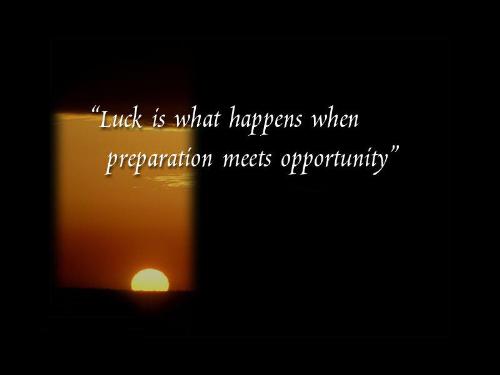 Luck Theme - its really true