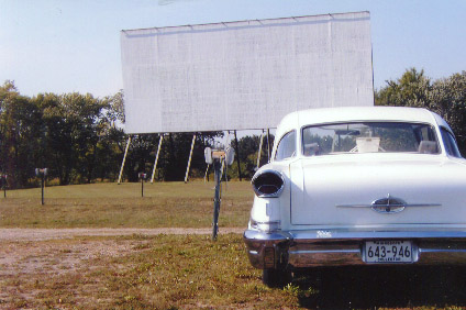 Drive In Theatre - drive in theatre in days gone by