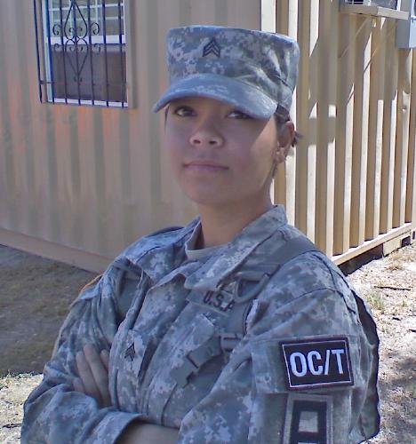 Army Sergeant - Me in California