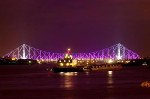 The second hoogly bridge - A bridge on river Ganga beside Kolkata.
