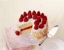 Coconut strawberry cake - Coconut strawberry cake for a dear friend