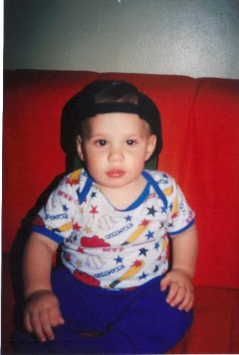 My little man when he was Little - My grandson when he was younger.