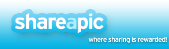 Shareapic.net - The shareapic.net logo. A site where you can earn money by sharing photos.