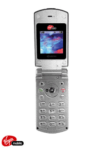 Virgin Mobil Kyocera Marbl - Simple cell phone from Virgin Mobile