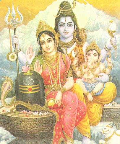 Shiv Pariwar - Family of God Shiva