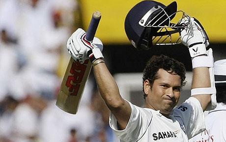 sachin - sachin celebrating his world record of highest run scorer in test cricket. now he is the record holder of highest run scorer in both one day internationals as well as test cricket.