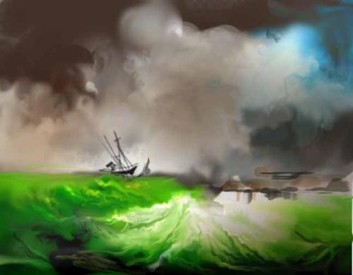 capsized - wave fury