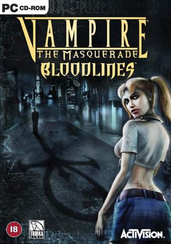 Vampire Bloodlines front cover - Front cover Vampire Bloodlines