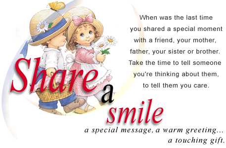 smile... - Very often we tend to take people for granted.especially the ones who really love and care for us...people who love u very much understand ur indifference and still smile cos they love you so much.It is important to love.if we dont love someone we can never forgve them for their blunders and mistakes we cannot overlook their mistakes..So be loving and nice to all those who really care for u .Love is beyond age/sex/and looks..it all lies in the eyes, heart and ears of the beholder.Tell them u love them cos u will only know their value when you see their emptychair..it will be too late then..