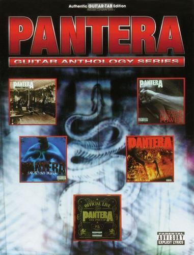 pantera - pantera, guitar anthology