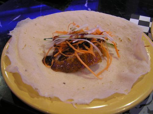 China food - Beijing Duck - I believe that's the famous China food name you might know as it have been strongly introduce during the China Olypics Game time. It is really nice and delicious, a must try food while you in China.