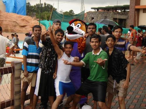 Friends - These r my friends......we went to tripto Wonderland, one of the largest water theme park in India..........